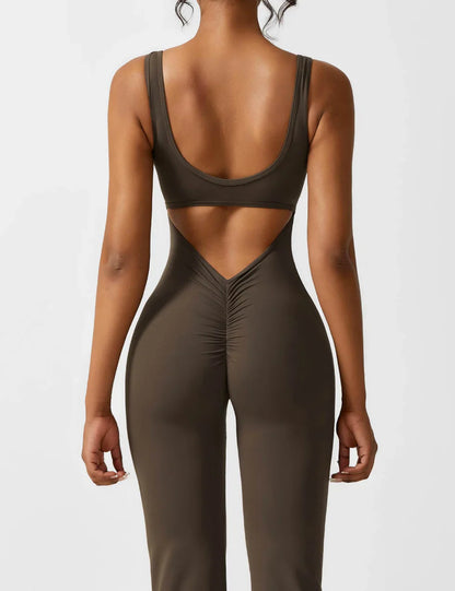 V-Back Jumpsuit