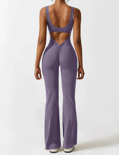 V-Back Jumpsuit