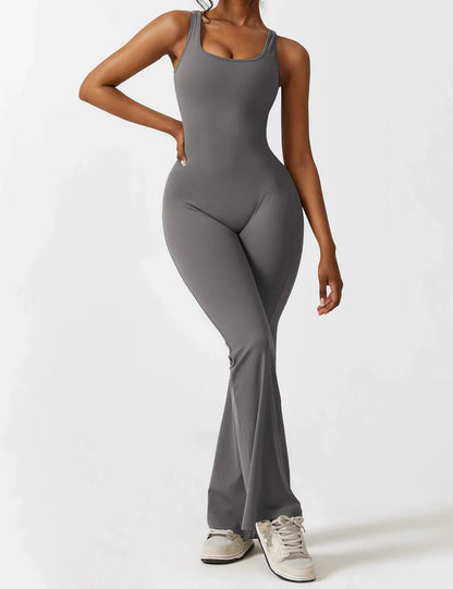 V-Back Jumpsuit