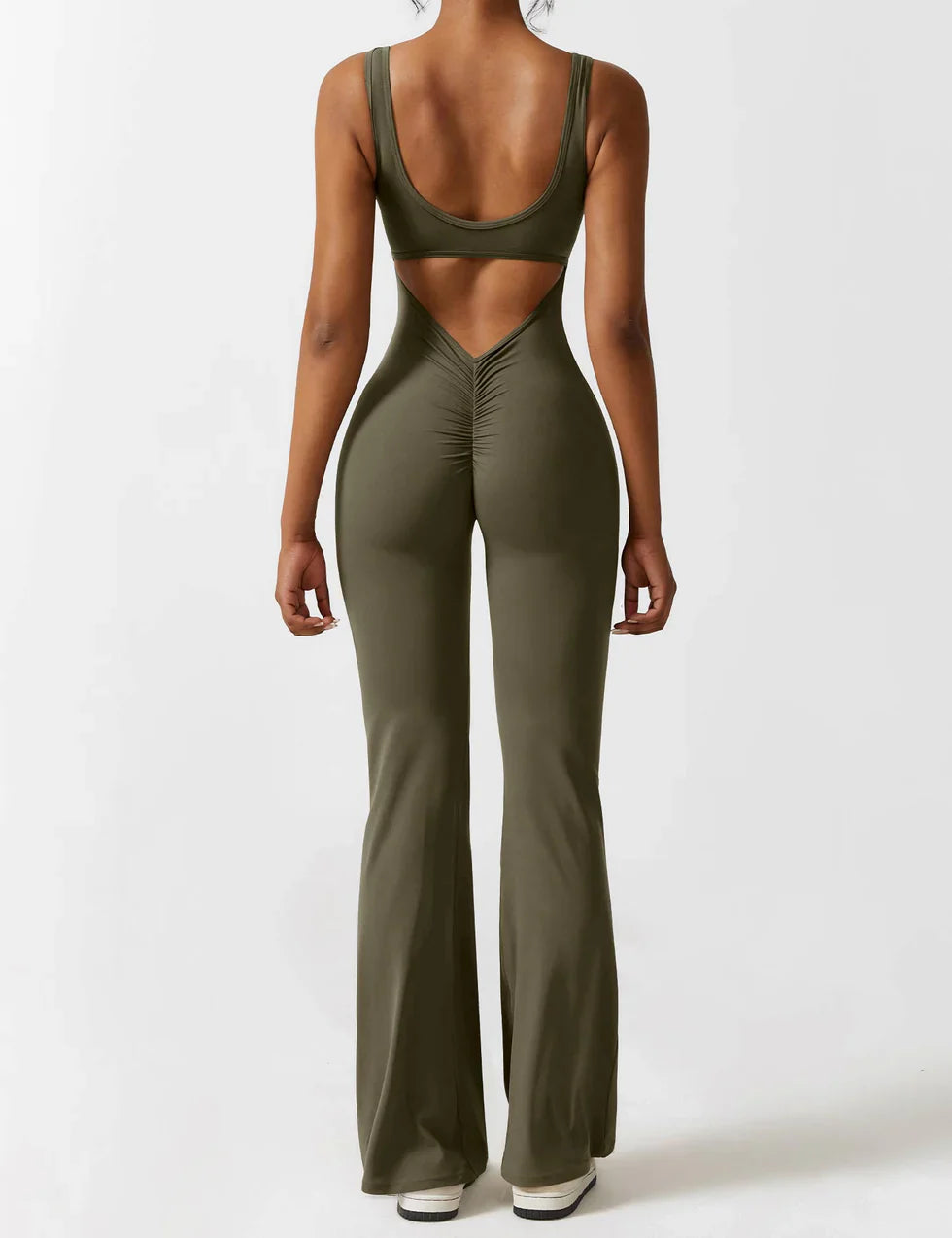 V-Back Jumpsuit