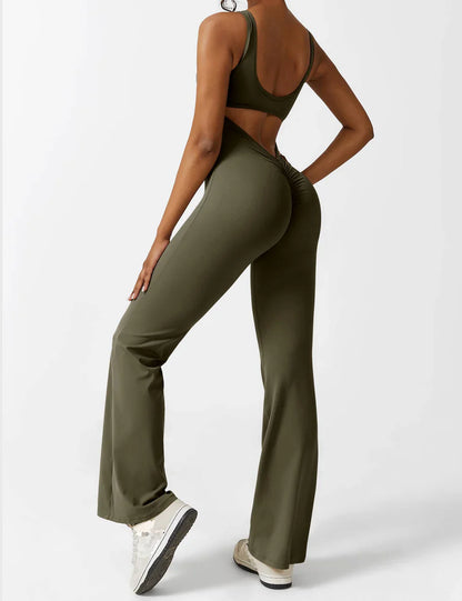 V-Back Jumpsuit