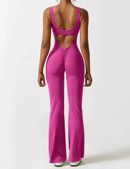 V-Back Jumpsuit