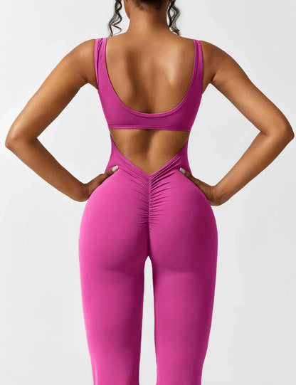 V-Back Jumpsuit